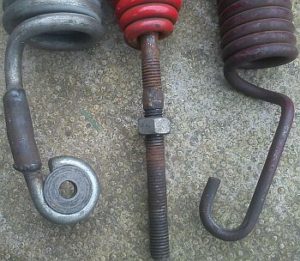 Broken and bent main springs