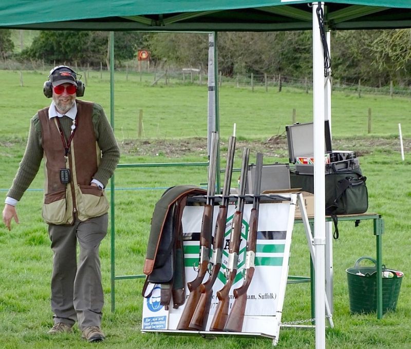 Andrew Walne, Framlingham. Mobile clay shooting, traps and spares.