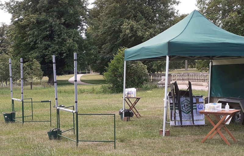 Andrew Walne, Framlingham. Mobile clay pigeon shooting.